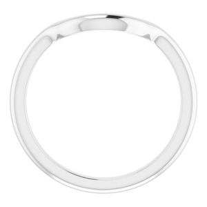 Stuller Band 51243:1060P PL Wedding Occasion <b>Ring</b> Band - Product Image 2