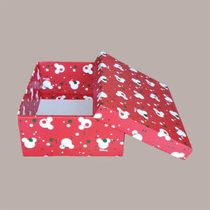 SCOTTON pour Mickey's 340x250H120 Ensemble de 3 boîtes de rangement décoratives comprenant un coffre et un couvercle en papier Fabriqué en Italie - Product Image 2