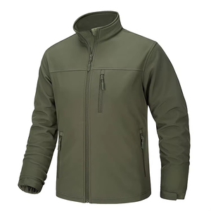 Veste en jean noire à fermeture éclair intégrale, tissée, vintage, pour homme, 2026, Premium, Ventes Flash, imperméable, respirante, col montant, haute qualité - Product Image 2