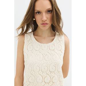 เสื้อผู้หญิงสไตล์วินเทจ ผ้าชีฟองผสมวิสโคส คุณภาพสูง ปักโลโก้ ดีไซน์หรูหรา สำหรับฤดูใบไม้ผลิ ฤดูร้อน ฤดูใบไม้ร่วง มีไซส์ XL - Product Image 3