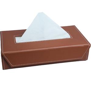 Caja de Pañuelos de Cuero Rectangular Clásica, Elegante y Decorativa para Baño, Sala de Estar, Hogar, Hotel y Restaurante - Product Image 5