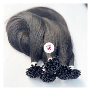 ผมต่อแบบชาวเวียดนามปลายแบนเคราตินแบบตรงปลายเรียบ - Product Image 2