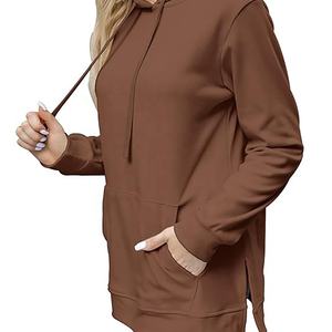 Pull à capuche et sweat-shirts pour femmes Automne Hiver Fabricant de vêtements Sweat de luxe surdimensionné Sweats à capuche pour femmes - Product Image 4