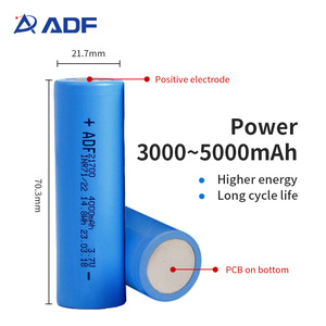 Dung lượng cao 21700 pin Lithium ion 3.7V 3000mAh 3500mAh 3800mAh 4000mAh 4500mAh pin di động cho công cụ điện pin gói - Product Image 4