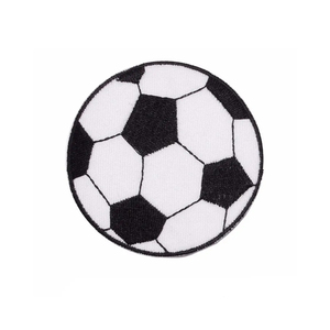 <b>High</b> Quality Eco-Friendly Woven Patches for Sports Team Uniforms and Hats Customized Color & Logo Heart Shape Sew-On Applique - Product Image 1