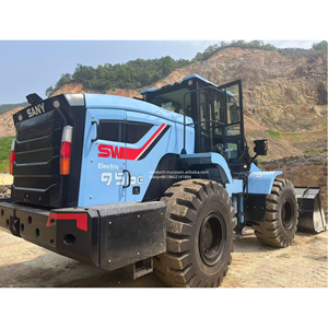 รถตักล้อยางไฟฟ้าประสิทธิภาพสูง SANY SW956E มอเตอร์ แบริ่ง เครื่องยนต์ เกียร์ ปั๊ม กำลัง 164 กิโลวัตต์ รับน้ำหนัก 19 ตัน รุ่นปี 2022 - Product Image 2