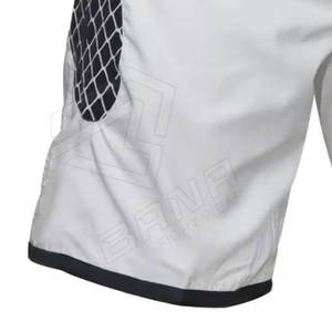 Pantalones cortos de boxeo MMA informales transpirables para hombres-Entrenamiento físico de algodón 100% de secado rápido de ajuste personalizado de alta calidad - Product Image 6