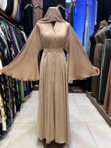 2025 Dubai lujo Abaya hermosa ropa islámica tradicional negra para mujeres Arabia Saudita Abaya Dubai Abaya ropa musulmana - Product Image 3