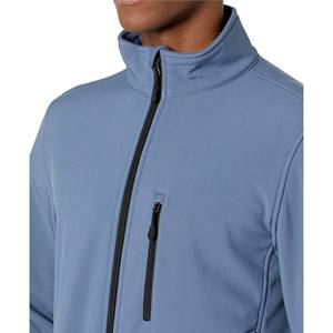 Chaqueta Softshell con Logotipo Personalizado para Hombre y Mujer, Diseño Ajustado, con Cuello Alto Transpirable, Ligera y Resistente al Agua para Invierno - Product Image 4
