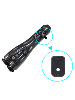 10 Buah Bagian Pengganti Bantalan Pembersih Filament II untuk Bambu Lab H2D H2S H2C 4 In 1 Adaptor PTFE Aksesori Printer 3D