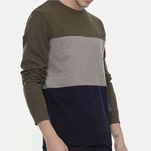 Sweats à manches longues 2025 nouveau Design vêtements hommes sweats surdimensionné col rond coton respirant basiques hommes sweats - Product Image 5