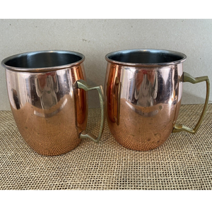 แก้วกาแฟทองแดงทำจากทองแดงคุณภาพสูงแก้วมักน้ำทองแดงออกแบบได้ตามที่ต้องการสำหรับผู้ใหญ่ภาชนะดื่มแบบพรีเมียม - Product Image 4