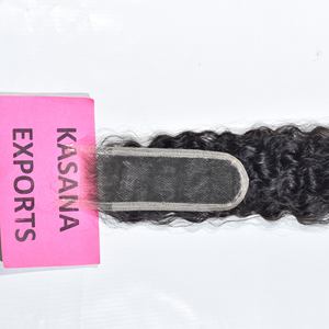 2*6 Closure Vente en gros 100% Armure humaine brute vietnamienne Cheveux humains ondulés ondulés naturels vietnamiens naturels non traités à cuticule alignée - Product Image 3