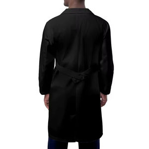 Bata de laboratorio médico Unisex de primera calidad para hombre, bata de médico de manga larga personalizada para Hospital, uniforme de enfermera profesional para laboratorio y Hospital - Product Image 5