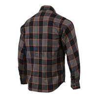 Chemises en flanelle unie de haute qualité pour hommes, 100 % coton, séchage rapide, respirantes, décontractées, col montant, coupe classique, couleurs et logo personnalisables