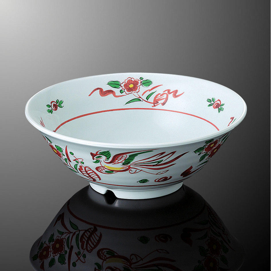 ชามลายดอกไม้ Nallow