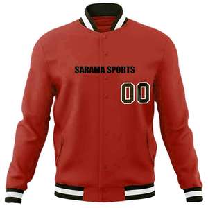 Veste universitaire haut de gamme en mélange de laine avec patch personnalisé Uniforme d'entreprise personnalisé Veste universitaire avec logo - Product Image 2