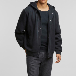 Premium Winter Streetwear Durable Breathable Modern Fit Zipperbuttoned <b>Hoodie</b> For Men Wholesale <b>Soft</b> Warm Modern Fit Men <b>Hoodie</b> - Product Image 5