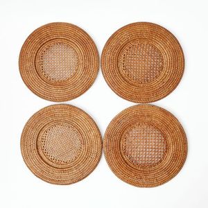Assiette de présentation en rotin naturel attrayante pour la table, artisanat durable fait à la main pour les clients en gros au Vietnam - Product Image 3