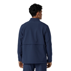 Blouse de travail tendance pour hommes, 210 GSM, polyester et coton, uniforme médical pour médecins et infirmiers, veste de travail pour hôpital - Product Image 4