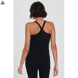 Camisetas de Tirantes para Mujer al por Mayor de Primera Calidad, Secado Rápido, Transpirables, 100% Algodón, Ropa de Gimnasio, Colores Personalizados, Logotipo Personalizado en la Parte Delantera - Product Image 3