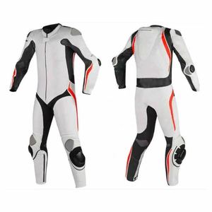 Haute qualité Shadesdeportes SD-927 hommes en cuir véritable Logo personnalisé étanche Anti-UV manches longues course moto costumes pour - Product Image 4