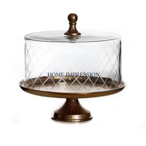 Support à gâteau rond en métal antique pour la maison, multifonctionnel, pour les mariages et les fêtes d'anniversaire - Product Image 3