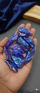 Perles en cristal naturel de qualité supérieure pour la fabrication de bijoux, pierres précieuses naturelles bleues, pierres de guérison noires, quartz cristal - Product Image 6