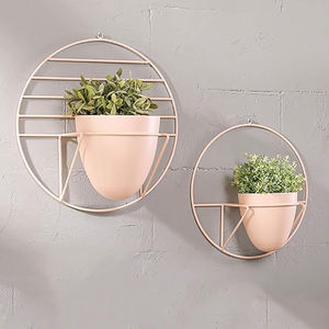 Jardinières de décoration de maison antiques Pots de fleurs suspendus Jardinières suspendues en métal de qualité exclusive Pots de fleurs au prix le plus bas - Product Image 5