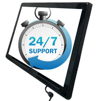 24 Inch 27 Inch Indoor Use Desktop Wall Mounted Touchscreen Monitor for Karaoke