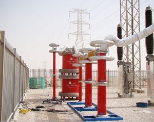 Système de <span class=keywords><strong>test</strong></span> de résonance série <span class=keywords><strong>HV</strong></span>/ensemble de <span class=keywords><strong>test</strong></span> de résonance ca à fréquence variable pour les tests de transformateur et de câble - Product Image 3