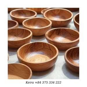 Tazón de Madera de Coco Estilo Ecológico para Presentación de Alimentos, Servicio de Cocina y Decoración del Hogar, Hecho en Vietnam - Product Image 5