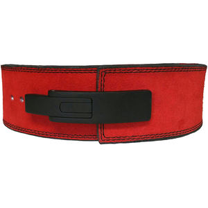 Ceinture de soutien lombaire personnalisée pour la musculation, ceinture à levier en cuir de vachette 13 mm pour la musculation - Product Image 6