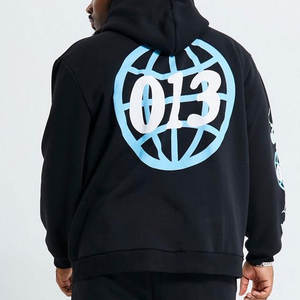 OEM Services Clothing Manufacturer Plain Cotton Puff Print Men Tracksuits Lightweight Streetwear Style Quick Dry Men Tracksuits - Product Image 5