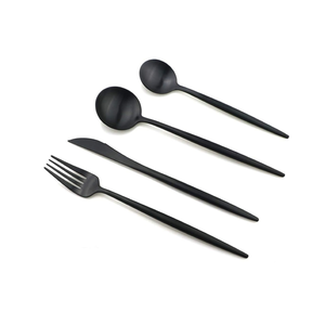 Juego de cubiertos de acero inoxidable y latón pulido brillante hecho a mano al mejor precio al por mayor, tenedor ecológico, utensilios de cocina - Product Image 2