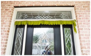 ใบมะม่วงทอรันผ้าใบมะม่วงทอรันสำหรับงานแต่งงานแบบอินเดียฉากหลังประตูโทรันของตกแต่งแบบดิวาลาคชีพูจาโทรัน - Product Image 2