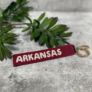 Llaveros personalizados con cuentas de moda indio embellecido a mano encantador bolso con cuentas llaveros - Product Image 5