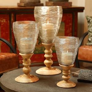 Bougeoir en bois - Product Image 6