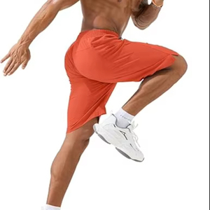 Pantalones Cortos de Hombre de Cintura Elástica, Spandex/Algodón, Sólidos, Casuales, con Cordón, Transpirables, Color Personalizado, Calidad Premium, Servicio OEM - Product Image 6