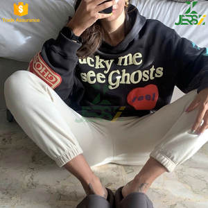 <b>Men</b> Women Winter Streetwear Foam for Polyester/Cotton <b>Hoodies</b> Loose Fashion Inspired Unisex Trendy OEM Clothing - Product Image 2