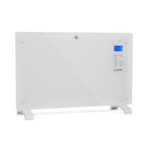 เครื่องทำความร้อนแบบคอนเวคเตอร์ 2000W ติดผนังแบบพกพา พร้อมตัวตั้งเวลา 7 วัน IP24 สำหรับห้องขนาดไม่เกิน 20 ตร.ม. น้ำหนัก 7.6 กก. สีขาว - Product Image 1