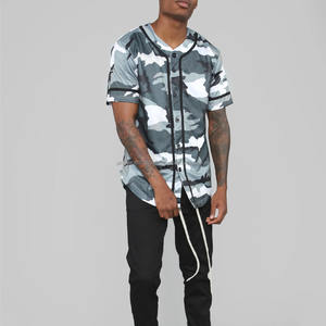 New Arrival Baseball & Softball Sportswear Button Down Jersey for Team Wear & Uniforms - Product Image 2