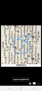 Tela de Bordado Georgette - Product Image 1