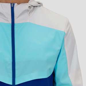 Chaqueta cortavientos con logotipo personalizado, cortavientos ligero e impermeable para hombres y mujeres, ropa deportiva para exteriores, proveedor de fábrica - Product Image 3