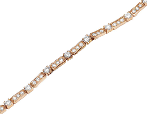 Stylish Custom Designer S925 <b>Silver</b> Gold Plated Luxury Handmade Jewelry Moissanite Diamond Tennis <b>Bracelet</b> For <b>Men</b> - Product Image 2