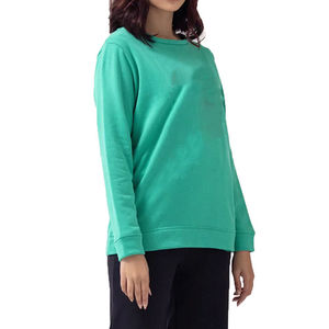 เสื้อสเวตเตอร์สำหรับผู้หญิงเสื้อสเวตเตอร์แขนยาวขนาดใหญ่พิเศษสำหรับฤดูหนาวพิมพ์โลโก้ตามสั่ง - Product Image 2