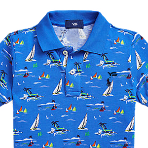 Polo de algodón tejido con logotipo personalizado para hombre, ropa deportiva de alta calidad, a granel - Product Image 2