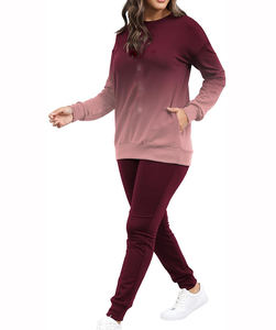 Conjunto de chándal informal para mujer 2025, hecho a medida, ajustado, superventas, chándales con estilo para mujer, el mejor precio - Product Image 1