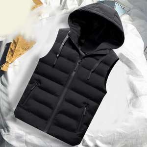 Bubble Puffer Vest Jacket Sports Down Jackets Winter <b>Softshell</b> Vest Men's Outdoor <b>Gilet</b> Body Warmer's Sleeveless <b>Gilet</b> Down - Product Image 5