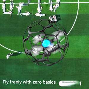 Bola Voladora Inteligente Suspendida de Gran Diámetro sin Escobillas con Tiempo de Vuelo de 10-20 Minutos y Captura de Video FHD de 1080p - Product Image 2